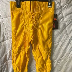 All Star Gold Youth XS Football Pants